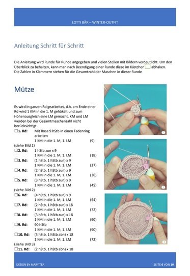 Winteroutfit für Lotti Bär