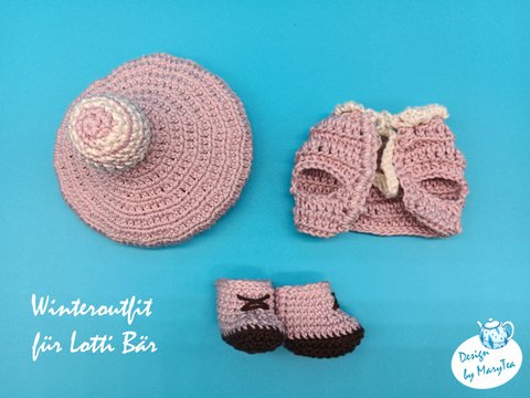 Winteroutfit für Lotti Bär