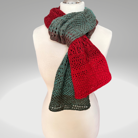 Schal Westow mit Farbverlauf - Strickanleitung