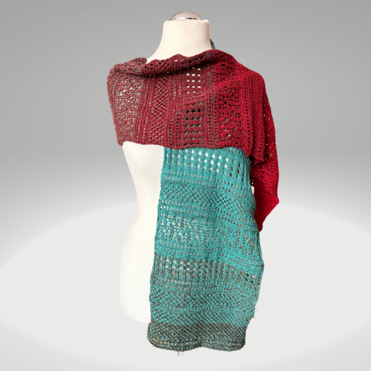 Schal Westow mit Farbverlauf - Strickanleitung