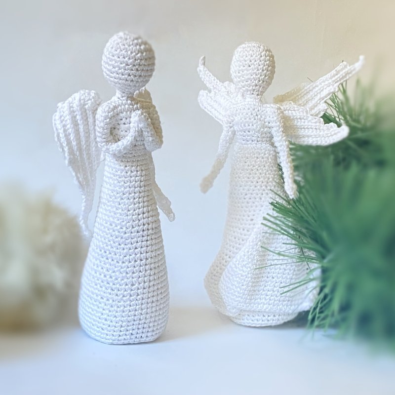 Häkelanleitung für Engel - Perfekt für Weihnachten oder den Valentinstag - Bild 6
