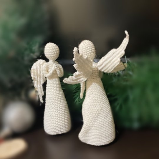 Häkelanleitung für Engel - Perfekt für Weihnachten oder den Valentinstag