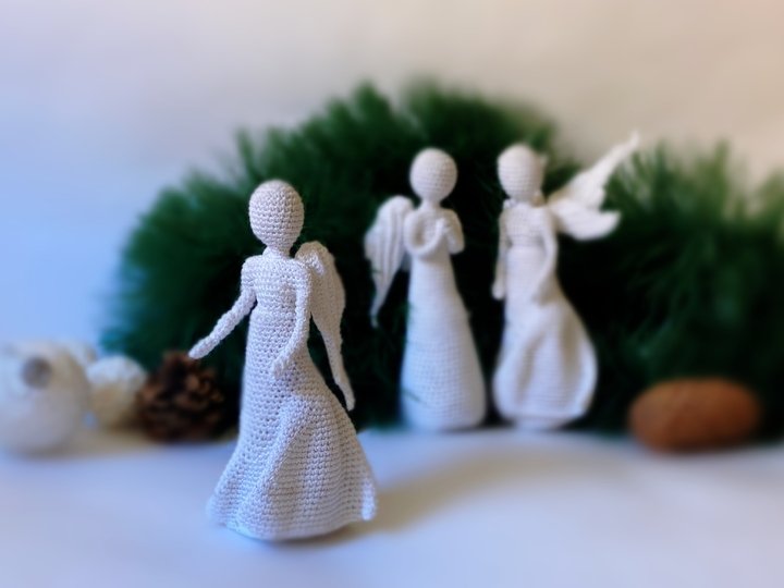 Häkelanleitung für Engel - Perfekt für Weihnachten oder den Valentinstag