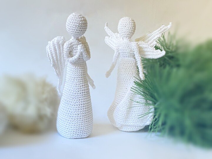 Häkelanleitung für Engel - Perfekt für Weihnachten oder den Valentinstag