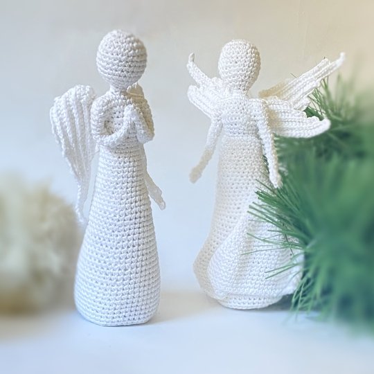 Häkelanleitung für Engel - Perfekt für Weihnachten oder den Valentinstag