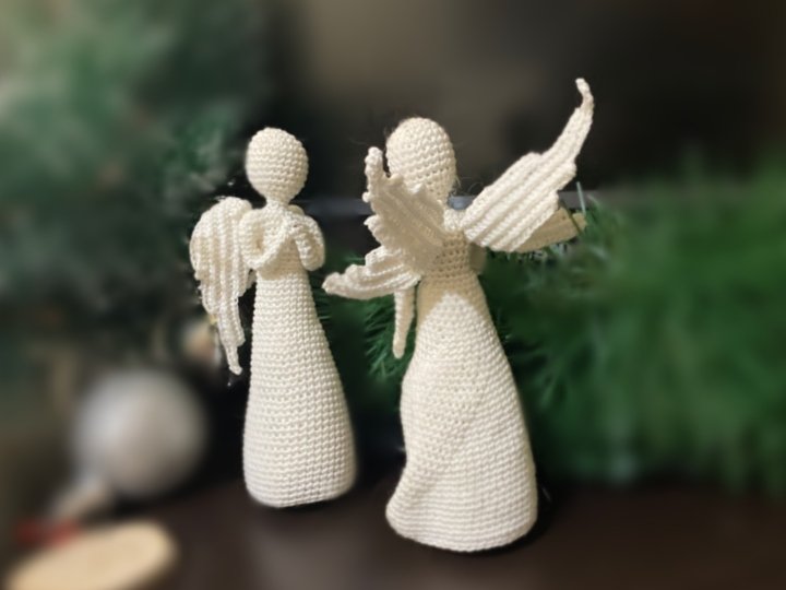 Häkelanleitung für Engel - Perfekt für Weihnachten oder den Valentinstag