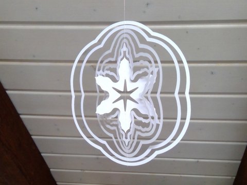 Christmasstar 2 Plotterdatei SVG DXF FCM