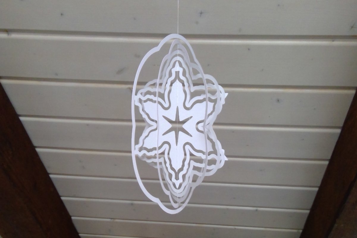 Christmasstar 2 Plotterdatei SVG DXF FCM - Bild 3