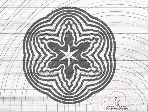 Stern Weihnachten 2 Plotterdatei SVG DXF