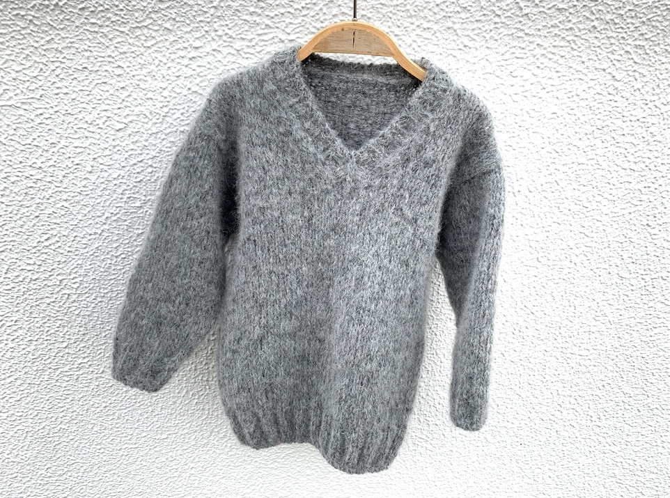 Strickanleitung Kinderpullover Kevin Größe 104 – 134