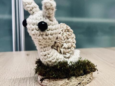 Häkelanleitung für kleine Schnecke