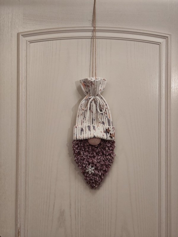 H&auml;kelanleitung "M&uuml;tzenwichtel" (Wand/T&uuml;r/Fensterh&auml;nger) - Bild 4