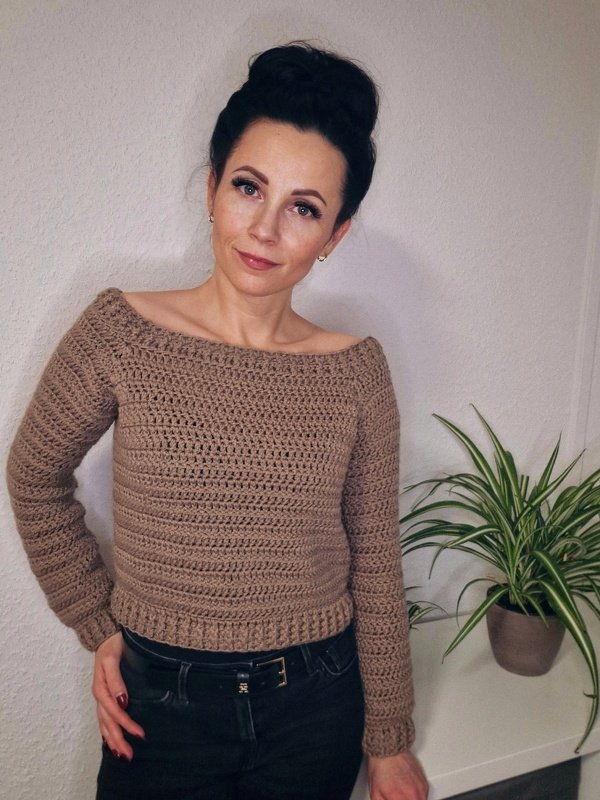 PDF Häkelanleitung Pulli Luna XS BIS XXL (für alle Längen geeignet) - Bild 5
