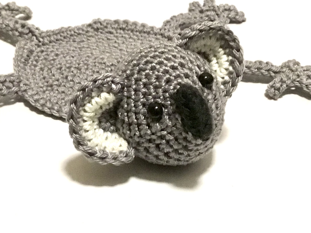 Koala Untersetzer häkeln