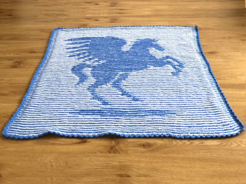 Pegasus Decke Illusionsstricken - Bild 2