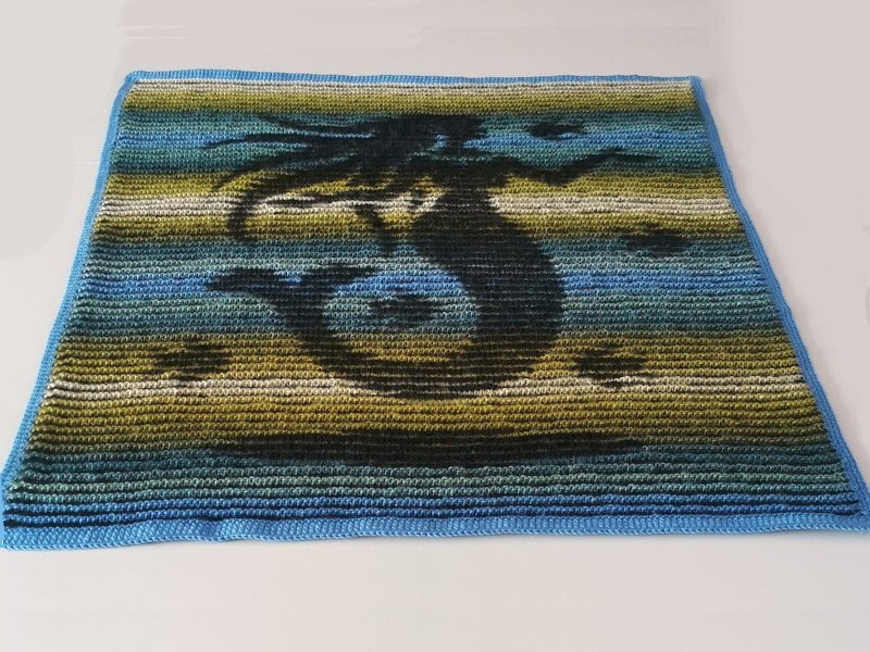 Meerjungfrau Decke Illusionsstricken - Bild 4