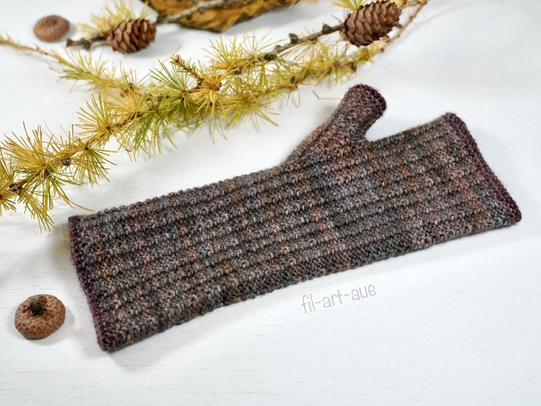 Reversible fingerless mitts "Pure", knitting pattern, easy, 4 sizes - Image 18
