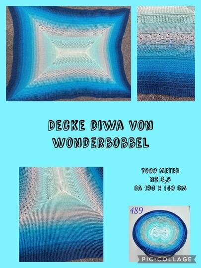 Decke DIWA Häkelanleitung ( rechteckig)