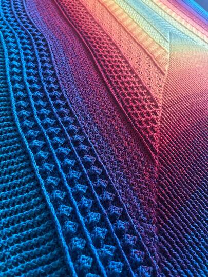 Decke DIWA Häkelanleitung ( rechteckig)