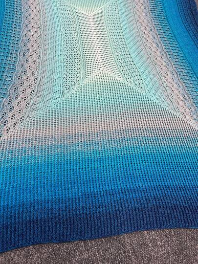 Decke DIWA Häkelanleitung ( rechteckig)