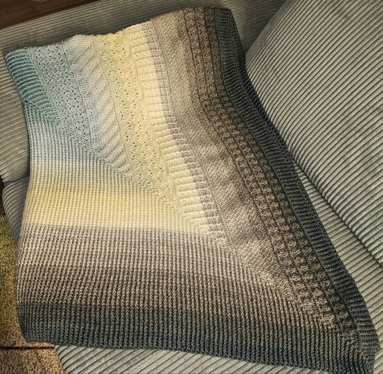 Decke DIWA Häkelanleitung ( rechteckig)