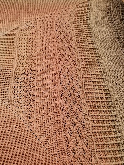 Decke DIWA Häkelanleitung ( rechteckig)