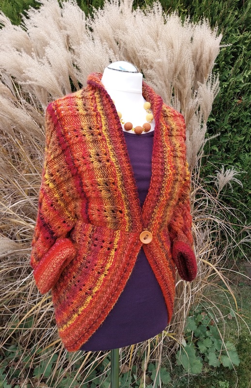 Strickanleitung für Seelenwärmer "Seelenfeuer"