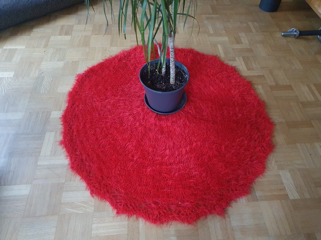 Häkelanleitung: Christbaumrock oder Ponchocape Fluffy Christmas - Bild 10