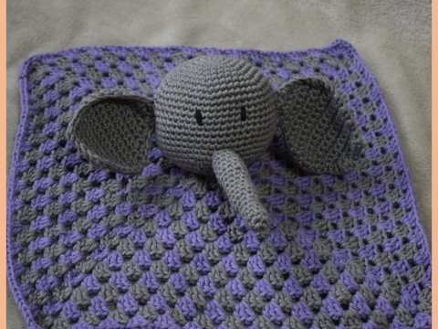 Elen - Elefant • Schnuffeltuch