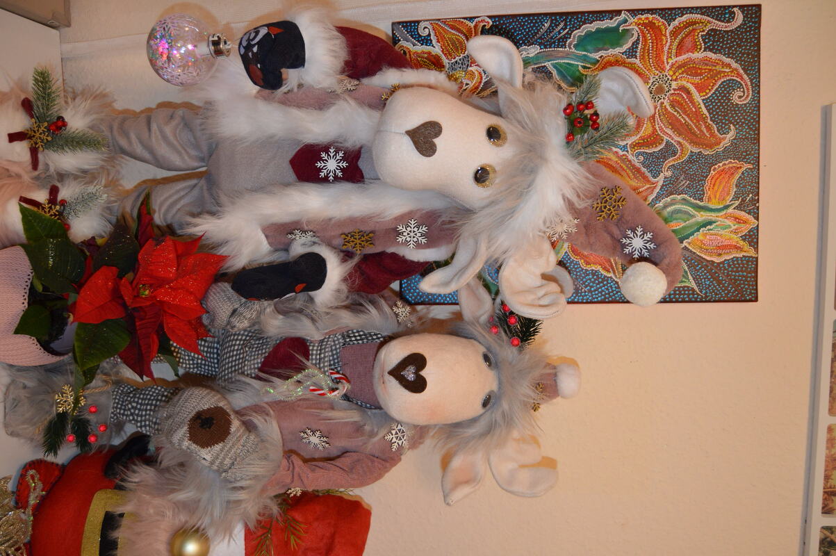 Bastelanleitung Weihnachtsrentier