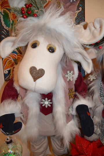 Bastelanleitung Weihnachtsrentier