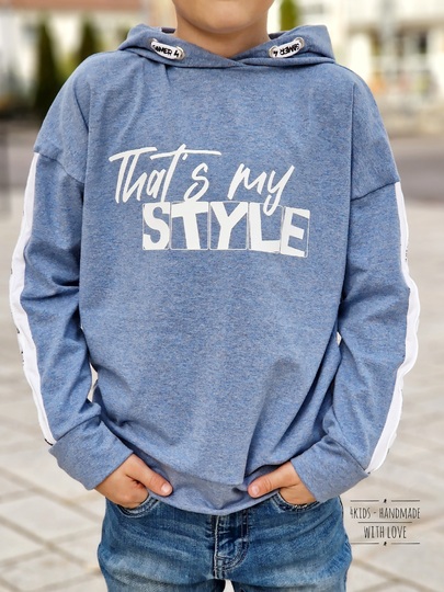 lovely oversized hoodie 50-164 Kapuzenpullover Schnittmuster Nähanleitung