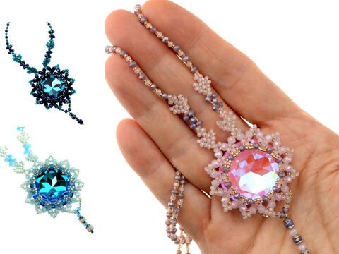 PDF- Anleitung  / Kette mit Anhänger selber machen DIY