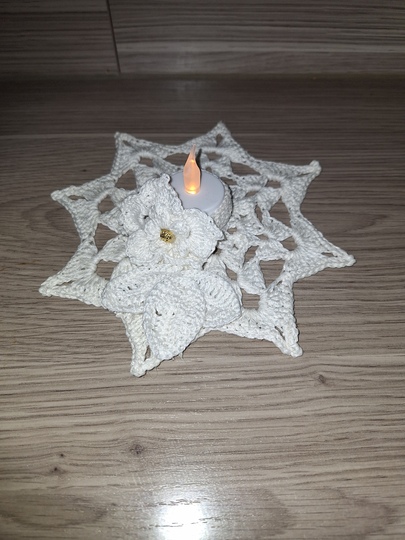 Teelichthalter /Deckchen/ Untersetzer +++Häkelanleitung+++