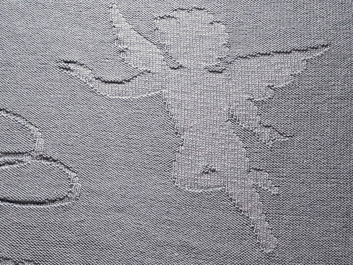 Strickanleitung Babydecke "Himmelsboten"