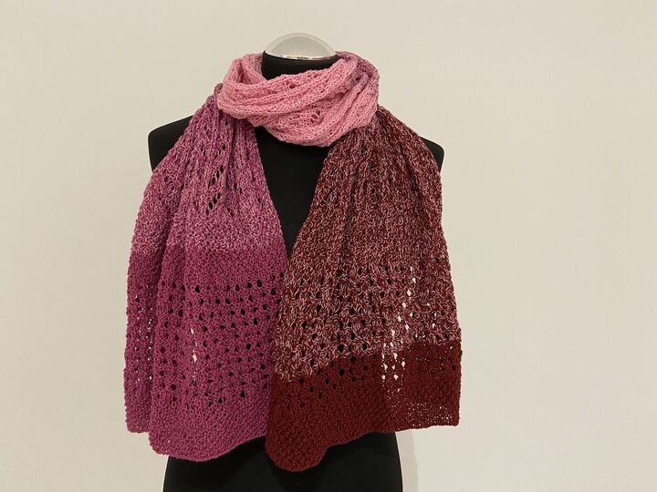 Strickanleitung - Schal "Kolme"