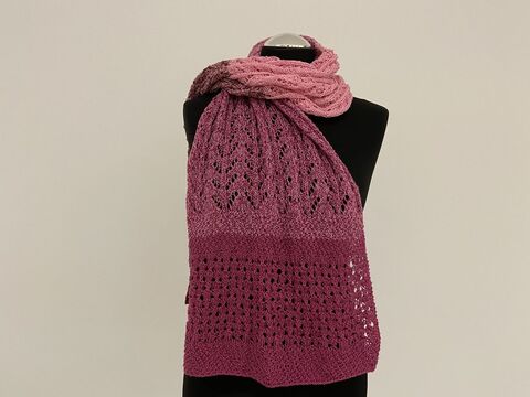 Strickanleitung - Schal "Kolme"