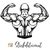 Stickdatei Kraftsport, Muskelpacket Stickvorlage, Bodybuilding Stickdatei