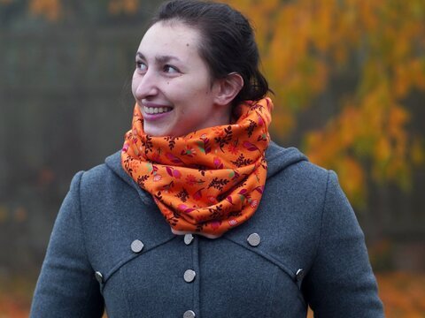 Schlauchschal nähen für die ganze Familie Loop Halswärmer Winter