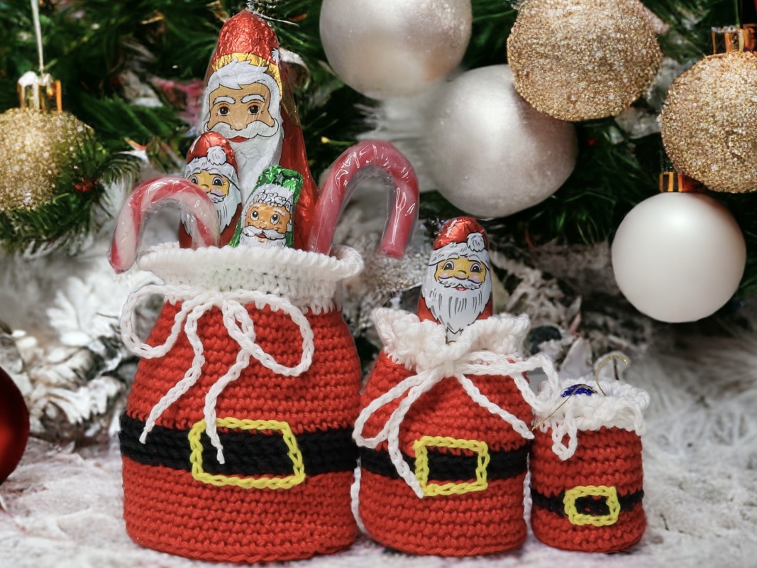 Christmas Bags for Filling - Crochet Pattern | Nicholas | Gift - Image 2