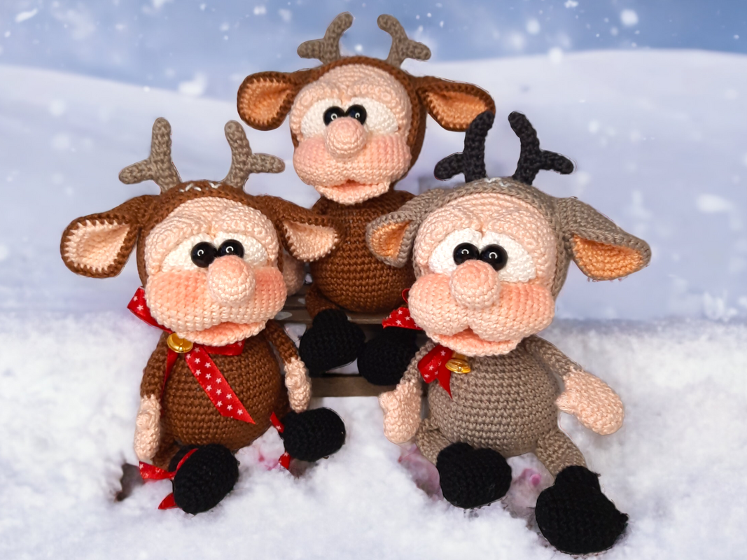 Häkelanleitung "Rehlein"