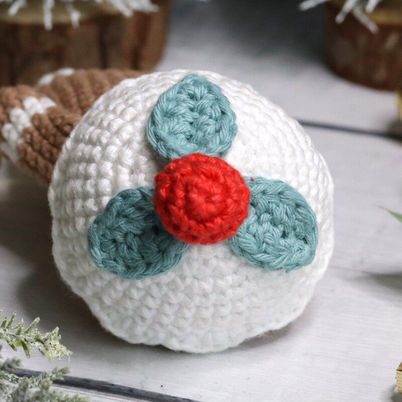 Häkelanleitung Kleines Lebkuchenmännchen