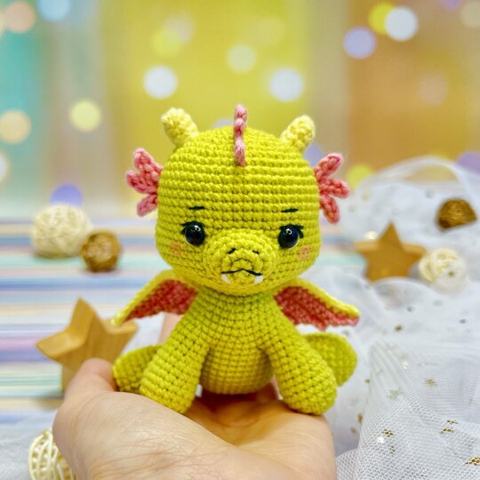 Crochet baby dragon pattern