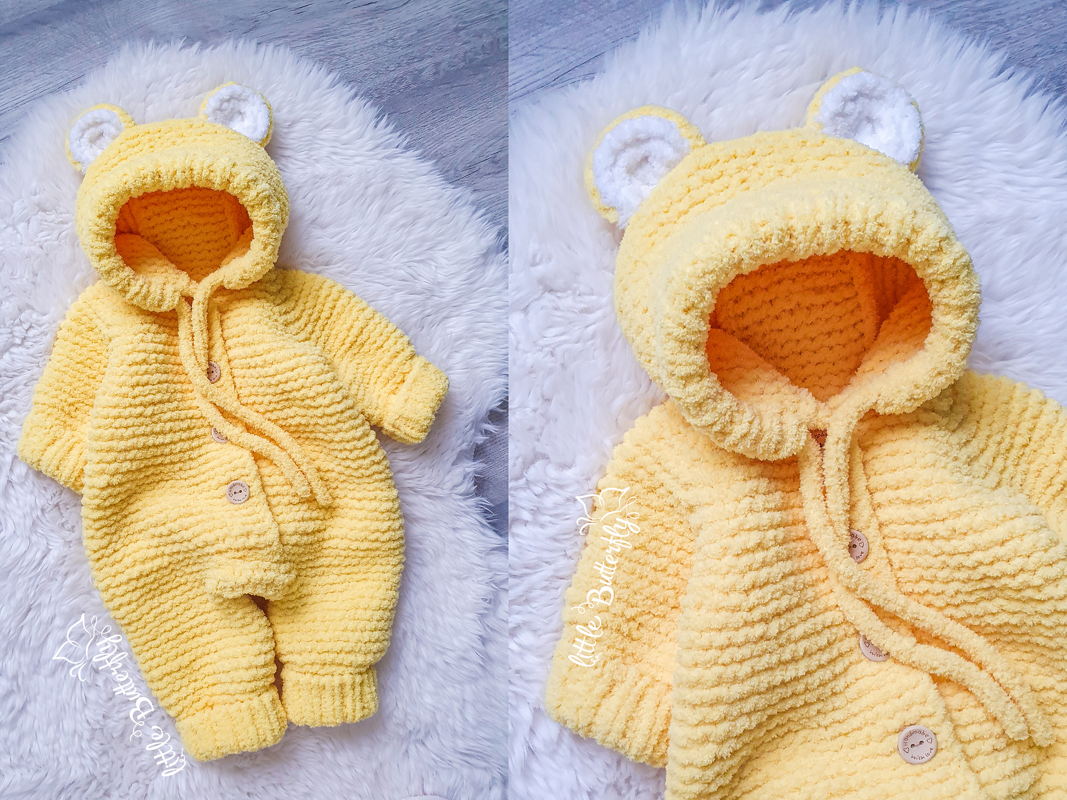 Strickanleitung | Overall | Teddy Träume |  0-3 | 3-6 Monate