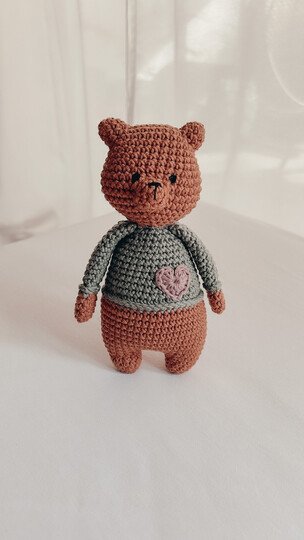 Häkelanleitung - Balou der Bär