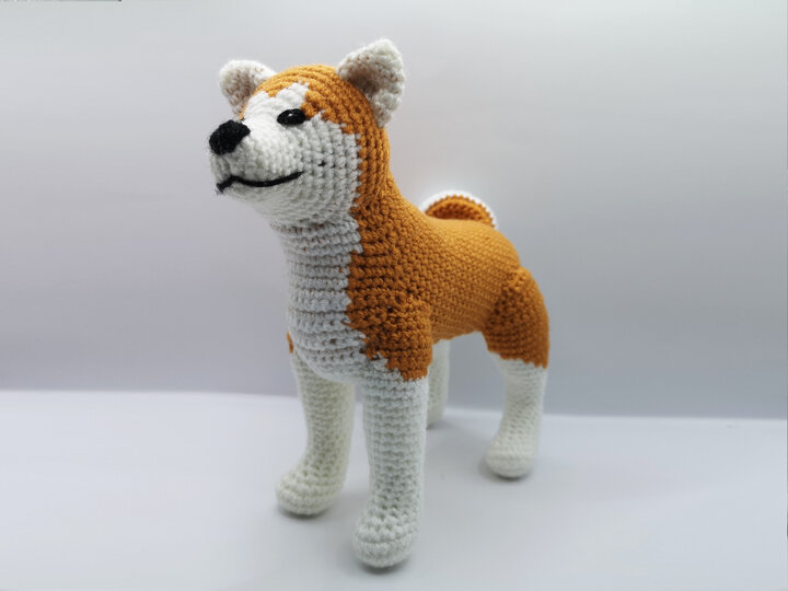 2in1: Akita Inu/Husky - Häkelanleitung von NiggyArts