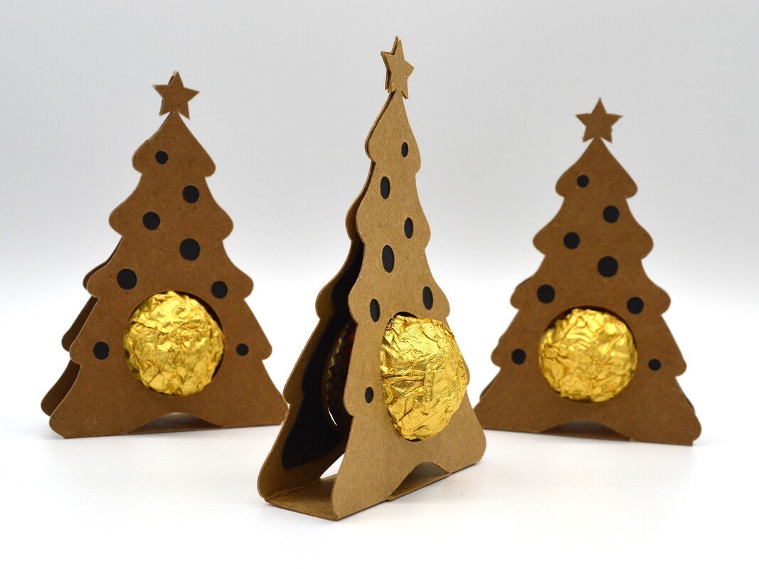 Plotterdatei Tannenbaum zum Befüllen