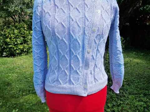 Zopfmuster-Jacke "Schietwetter", das andere RVO, bis Größe XXXXXL