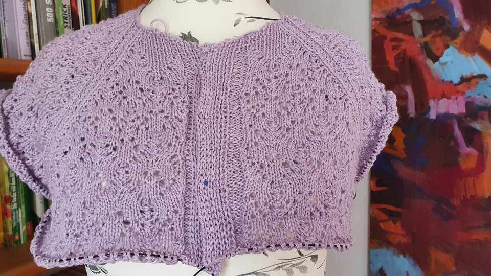 Ajour-Jacke "Marias luftiger Sommer", RVO bis Größe XXXXXL und mehr....