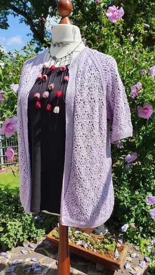 Ajour-Jacke "Marias luftiger Sommer", RVO bis Größe XXXXXL und mehr....